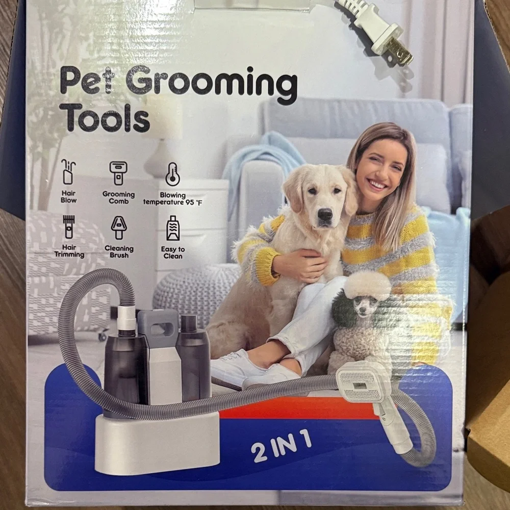Pet Grooming Tools 2-in-1 Dog